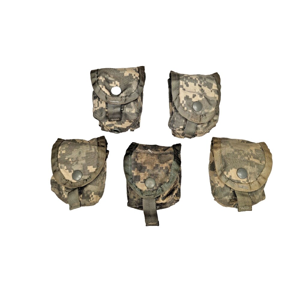 5-pack genuine US military pouches - ACU/UCP